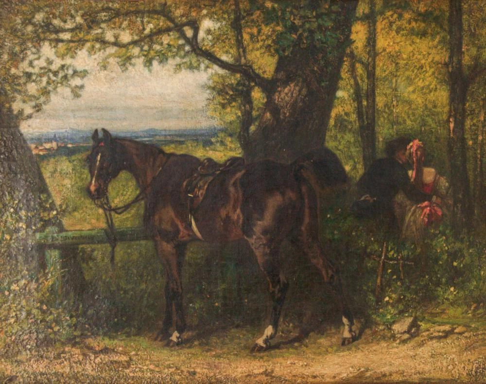 Coppia e cavallo
